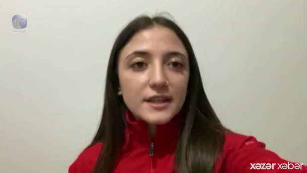 Azərbaycana dəvət edilən Cansu Bektaş yerli televiziyaya açıqlama verdi - VİDEO 