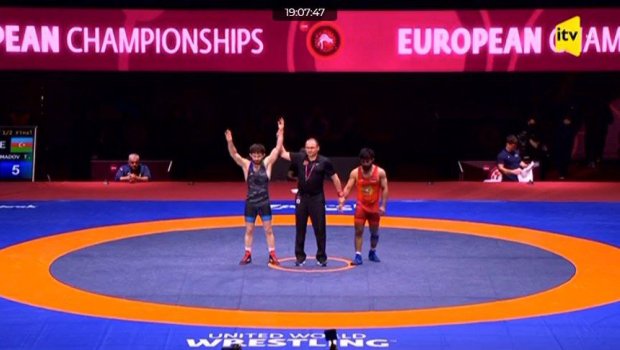 Finala yüksələn güləşçimiz ermənini belə MƏĞLUB ETDİ - VİDEO 