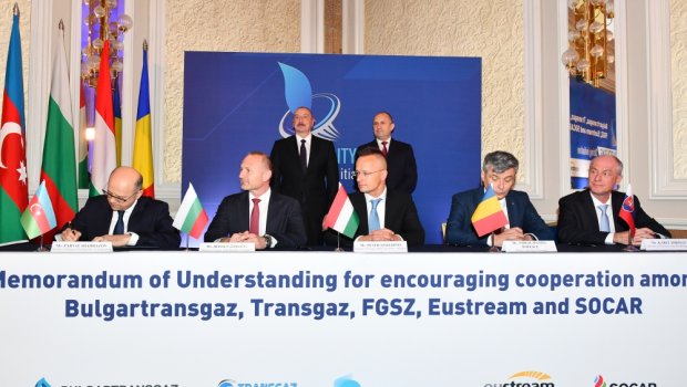 Sofiyada Azərbaycan qazının tədarükünə dair MEMORANDUM İMZALANDI - FOTO-VİDEO