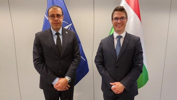 Azərbaycanın və Macarıstanın NATO-dakı səfirləri görüşüb