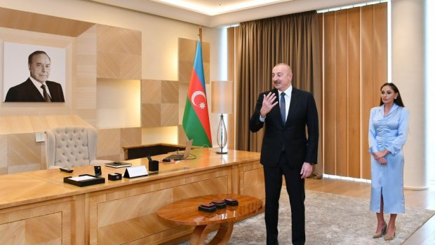 Prezident: “Bayrağımıza qarşı hörmətsizlik olunan zaman türkiyəli idmançılar ədaləti bərpa etdilər”