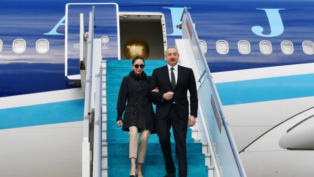 Prezident və xanımı Türkiyədə işgüzar səfərdədir - FOTO/VİDEO