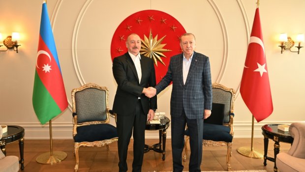 Azərbaycan və Türkiyə prezidentləri birgə nahar ediblər - FOTO/VİDEO