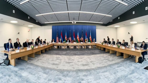 Vaşinqtonda üçtərəfli görüş BAŞA ÇATDI - FOTO/YENİLƏNİB 