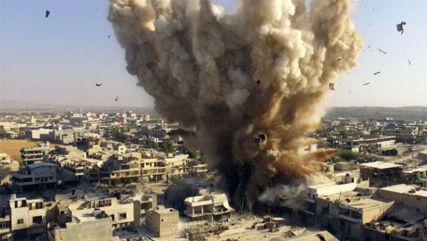 İsrail Hələbə güclü zərbə endirdi