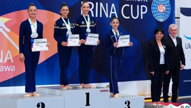 Gimnastımız İlona Zeynalova Polşadan iki medalla qayıdıb - FOTO 