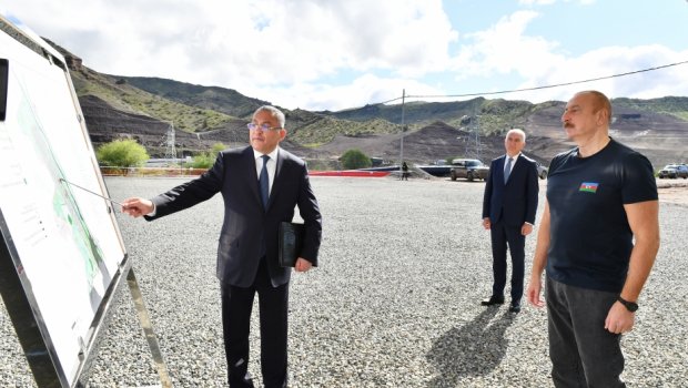 İlham Əliyev Laçın və Qubadlı rayonlarına səfər edib - FOTO/VİDEO