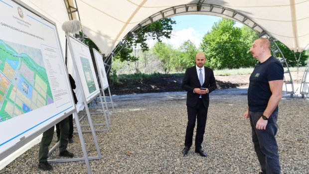 İlham Əliyev Zəngilana səfər edib - FOTO/VİDEO