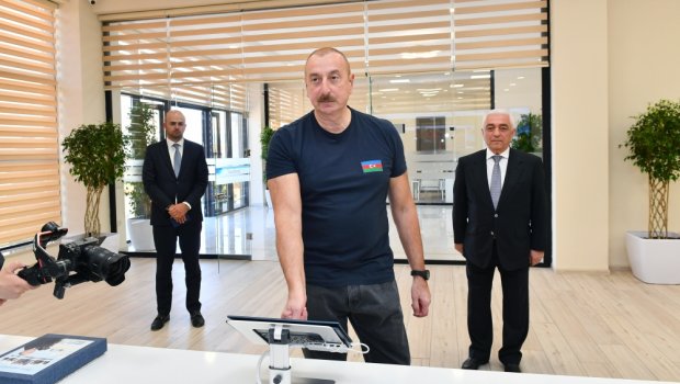 İlham Əliyev 330 kV-luq “Cəbrayıl” qovşaq yarımstansiyasının açılışını edib - FOTO/VİDEO