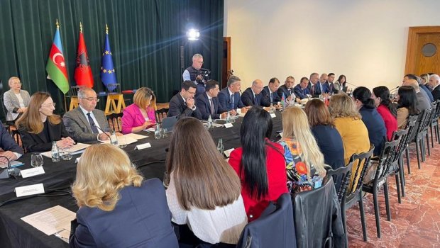 Tiranada Azərbaycan səfirliyinin fəaliyyətə başlaması məsələsi MÜZAKİRƏ OLUNDU 