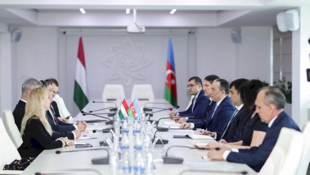 ƏƏSMN ilə Macarıstanın İqtisadi İnkişaf Nazirliyi arasında əməkdaşlıq sənədi imzalanıb - FOTO 