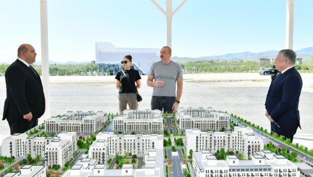 MİDA tərəfindən Füzuli yaşayış kompleksində görülən işlərlə tanışlıq olub - FOTO/VİDEO