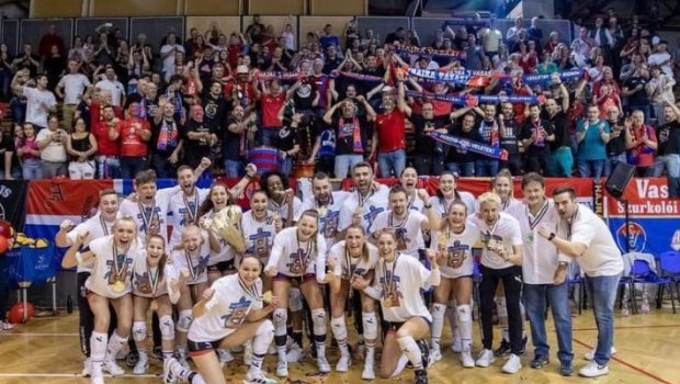 Azərbaycanlı voleybolçu Macarıstan çempionu oldu