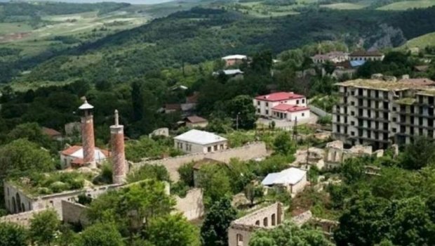 Şuşada Atatürk küçəsinin lövhəsinin açılışı oldu - FOTO/VİDEO