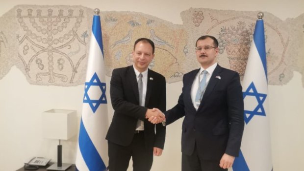 Azərbaycanla İsrail arasında parlamentlərarası əlaqələrin gücləndirilməsi MÜZAKİRƏ EDİLDİ - FOTO 