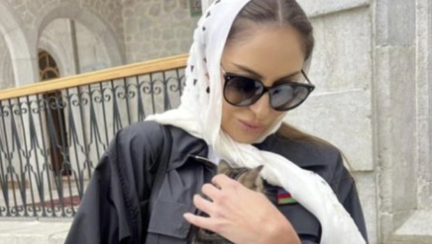 Mehriban Əliyevanın Şuşadan MARAQLI FOTOSU