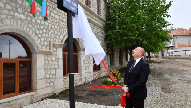 Şuşada Dəmir Yumruq küçəsinin lövhəsinin AÇILIŞI OLUB - YENİLƏNİB - FOTO/VİDEO