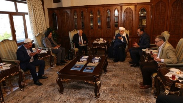 İsveçrənin sülhməramlı təşkilatının nümayəndə heyəti Şeyxülislamla görüşüb - FOTO 