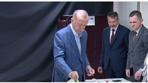 Ərdoğan səs verdi - VİDEO