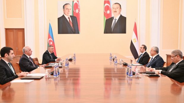 Baş nazir Misir parlamentinin Nümayəndələr Palatasının sədrini QƏBUL EDİB 