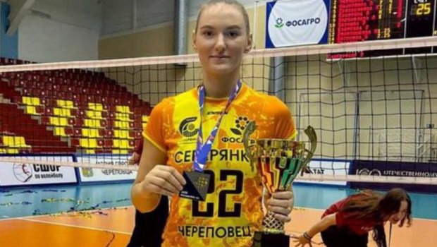 Azərbaycan millisinin voleybolçusu Rusiyada gümüş medal aldı