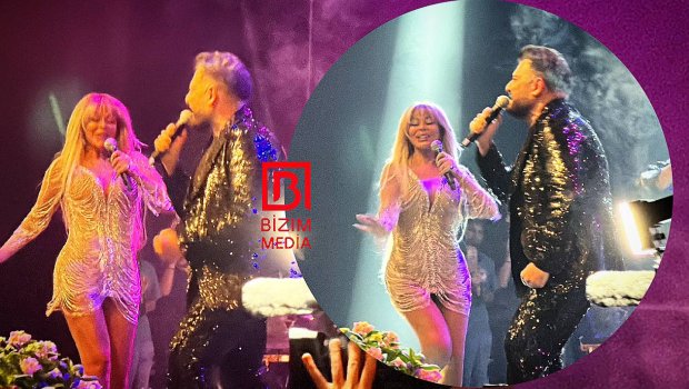Murad Arifin konsertində Aygün Kazımova COŞQUSU - VİDEO 
