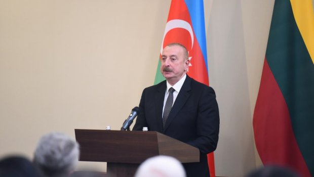Prezident: “Biz Xəzər və Baltik regionları arasında şəbəkə qurmalıyıq və bu, mümkündür”