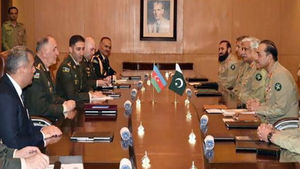Azərbaycan və Pakistan generalları arasında hərbi əməkdaşlıq müzakirə olunub - FOTO