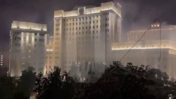 Rusiya Müdafiə Nazirliyinin binasında yanğın olub – VİDEO