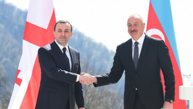 Gürcüstanın Baş naziri İlham Əliyevi təbrik etdi