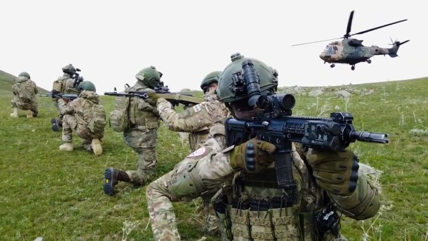 Türkiyədə keçirilən “Heydər Əliyev-2023” birgə döyüş atışlı taktiki təlimi YEKUNLAŞDI - VİDEO 