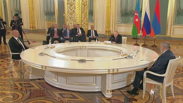 Üçtərəfli Zirvə görüşü başa çatdı - VİDEO - YENİLƏNİB 