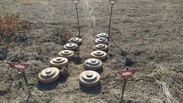 Prezident: “Ərazilərimizdə Ermənistan istehsalı olan 2700-dən çox mina aşkar edilib”