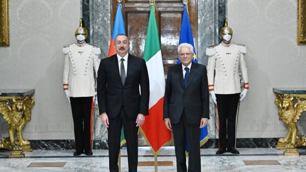 Sercio Mattarella İlham Əliyevi təbrik etdi