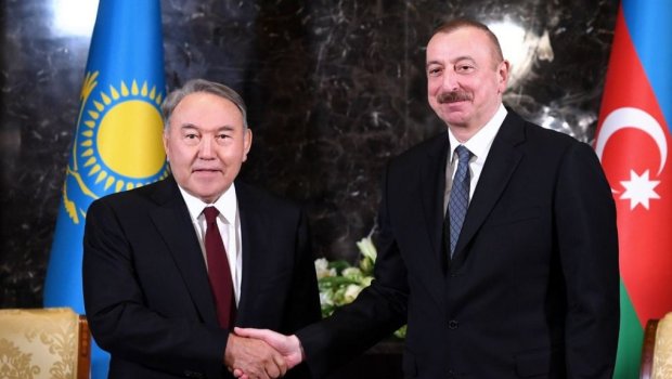 Nursultan Nazarbayev İlham Əliyevi təbrik edib