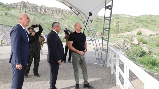 Laçının Zabux kəndinə 223 ailə köçürüləcək - FOTO 