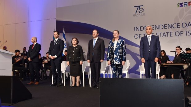 Bakıda İsrailin Müstəqillik Günü münasibətilə rəsmi qəbul təşkil olunub - FOTO 