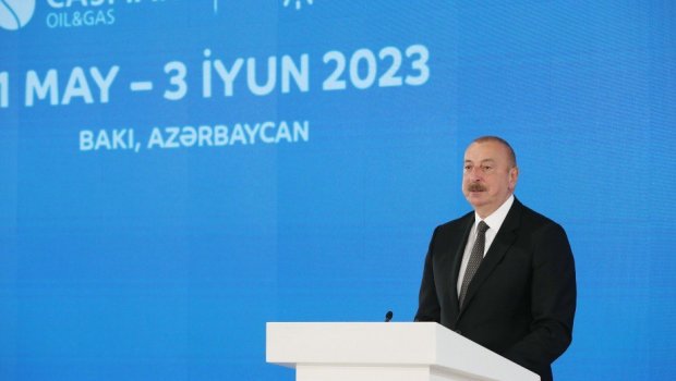 Prezident: “Azərbaycanın nəhəng bərpaolunan enerji potensialı var”