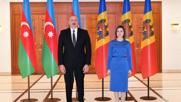 Kişineuda İlham Əliyevin Moldova Prezidenti ilə görüşü olub - FOTO 