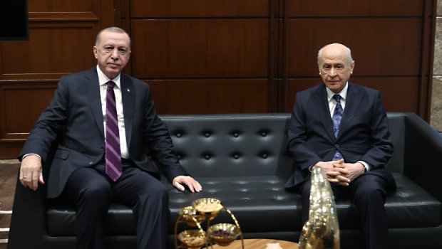 Ərdoğan Baxçalını qəbul etdi