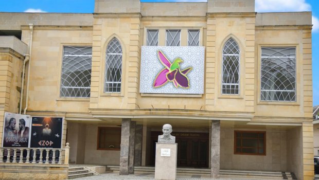 Rus dram teatrı Şəkidə