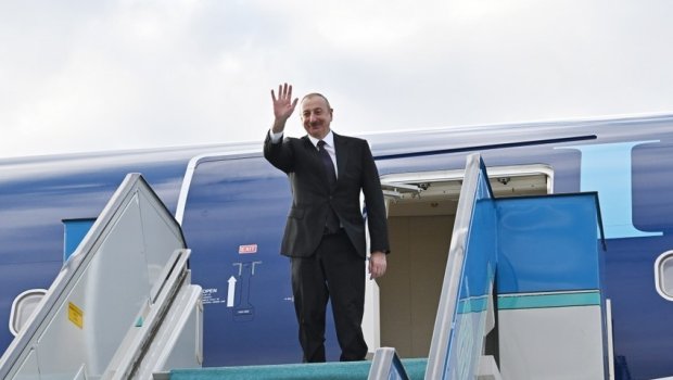 Prezident İlham Əliyevin Moldovaya səfəri başa çatıb