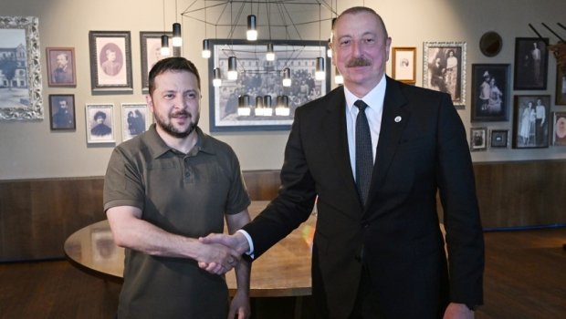 Zelenski İlham Əliyevə təşəkkür etdi