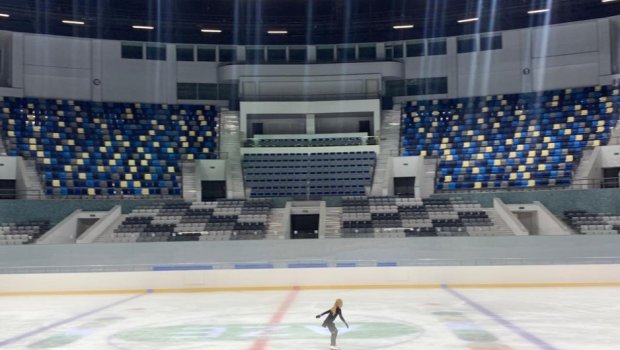 Bakıda buz meydançası istifadəyə VERİLDİ - FOTO