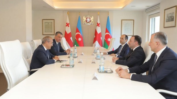 Tiflisdə Azərbaycan-Gürcüstan iqtisadi əlaqələrinin genişləndirilməsi müzakirə edilib - FOTO 