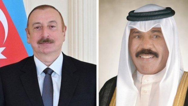 Küveytin Baş naziri İlham Əliyevə təbrik məktubu göndərib