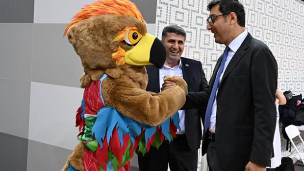 Gənclər və İdman Nazirliyi rəsmi maskotunu TƏQDİM ETDİ - FOTO 