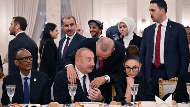 Prezidentlə xanımının Türkiyə səfərindən yeni FOTOLARI