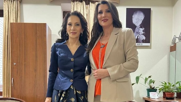 Gülyanaq Məmmədova Nəsibə Abdullayeva ilə GÖRÜŞDÜ - FOTO
