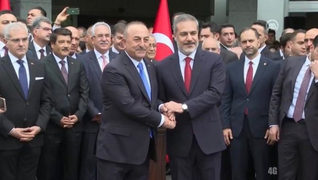 Hakan Fidan nazir kimi vəzifəsinin icrasına başladı - VİDEO